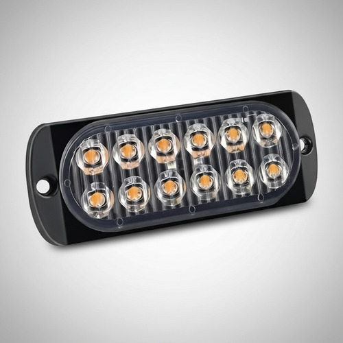 Lampara Luz Led 12 Smd Strobo Flash Baliza Emergencia 12/24v