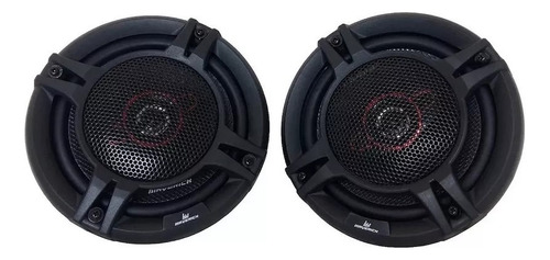 Parlantes Para Autos Maverick 6,5 PuLG 4 Vías 600w El Par Color Negro
