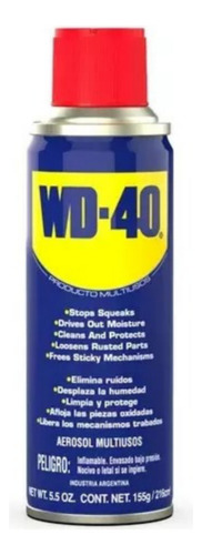 Lubricante Multiuso Wd40 Original Aerosol 155g Chico Xunidad