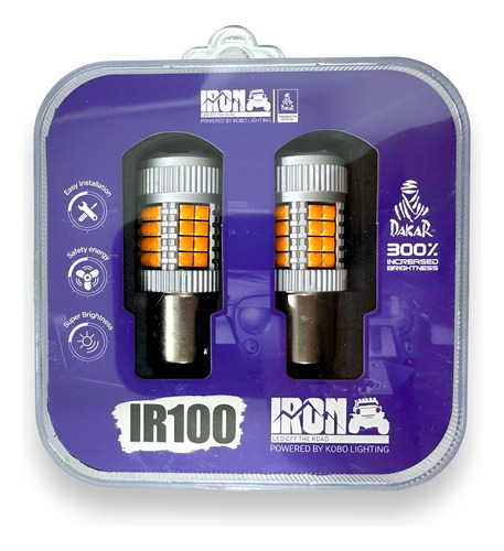 Iron Led 1 Polo Super Canbus Ir100 P21 40 Cree Led Ambar P21 Ambar
