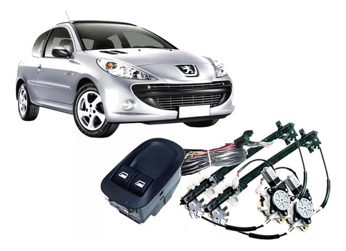 Alzacristal Peugeot 207 206 3 Puertas Dp20