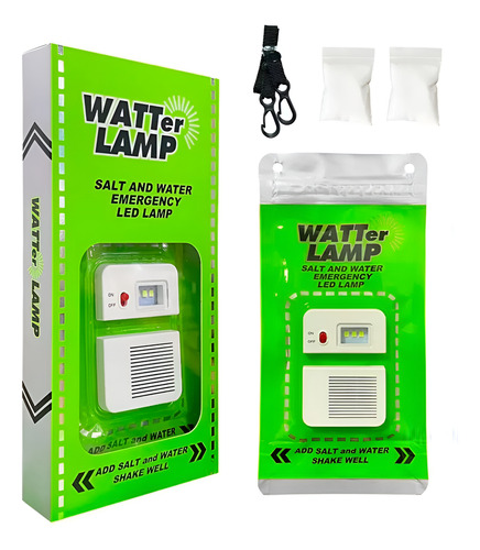 Linterna Lampara Led Watter Lamp Portatil Sal Agua Emergenci