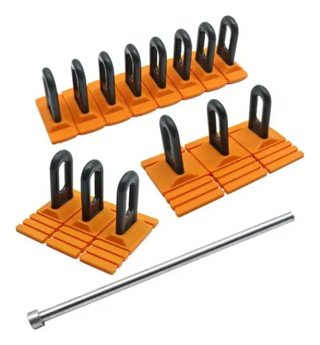 Kit Herramientas Sacabollos Lenguetas Extraccion Abolladuras Naranja
