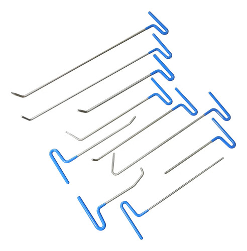 Kit 10 Varillas Pdr Empuje Ganchos Reparaciones Sacabollos