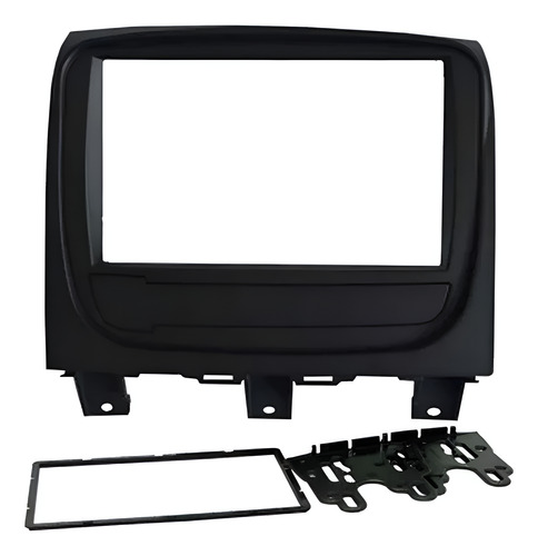 Marco Adaptador Doble Din Palio Wey 2014-2017 Color Negro