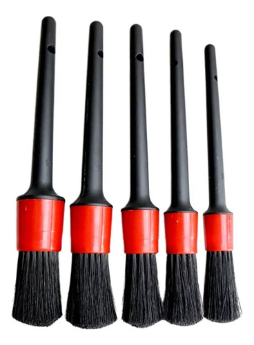 Kit Brochas Pinceles Cepillo Detailing Limpieza Auto Moto X5