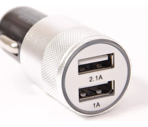 Cargador Doble Usb Kube 12v/24v Negro Kbch