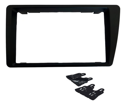 Marco De Panel Dvd 2 Din Para Honda Civic 2001 A 2006, Negro