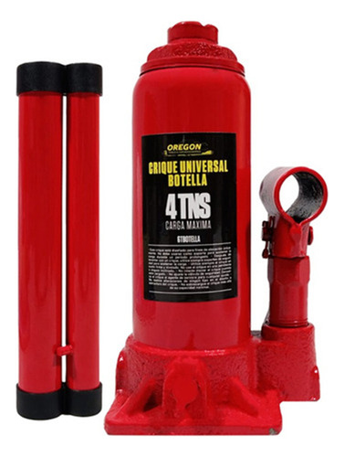 Crique Botella 4 Toneladas Gato Hidraulico Auto Universal