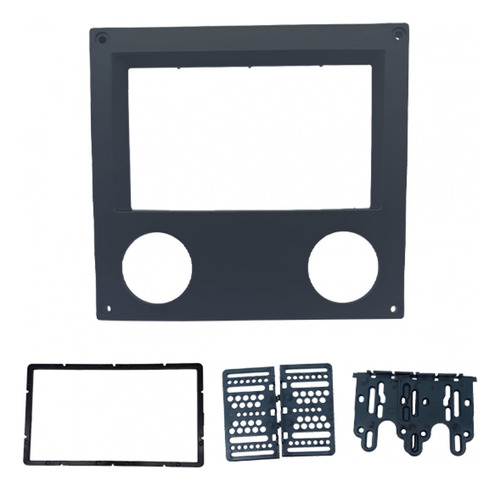 Marco Frente Adaptador Pantalla Scania 112 Al 142 Negra Negro