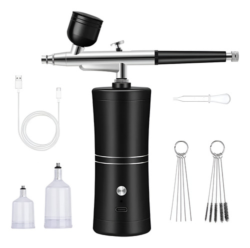 Kit Aerografo Portatil Inalambrico Profesional Mini Compreso