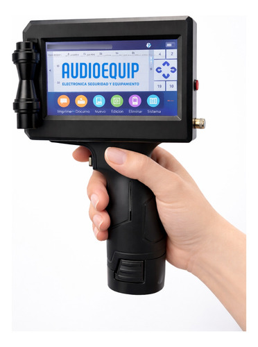 Impresora Manual Loteadora Fechadora Portatil Bateria