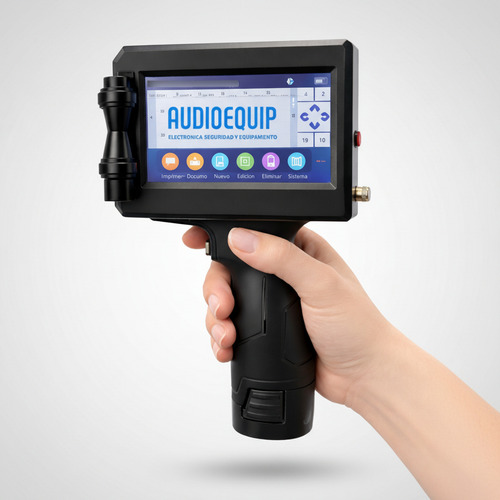 Impresora Manual Loteadora Fechadora Portatil Bateria