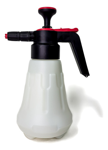 Pulverizador Manual De Espuma Spray Para Limpieza De Auto Blanco
