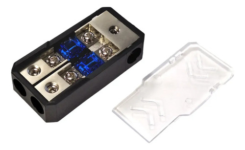 Portafusible Mini Anl Doble Con Fusible 60 Ampers