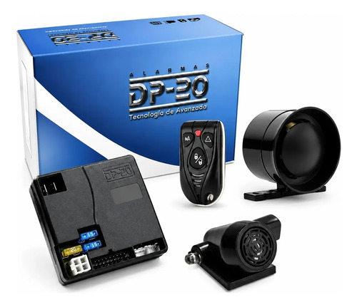 Alarmar Dp20 Para Auto Tx391 Con 1 Control