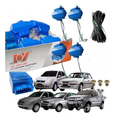 Cierre Centralizado Palio Ecosport Fiesta Max Suzuki Fun 4p