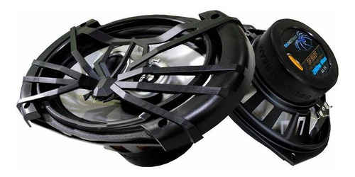 Parlante 6x9 Soundstream Sf693t 100w Rms  3vías P/potencia Gris Con Negro