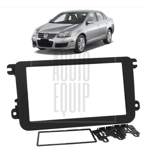 Marco Adaptador 2 Din Vw Vento Original