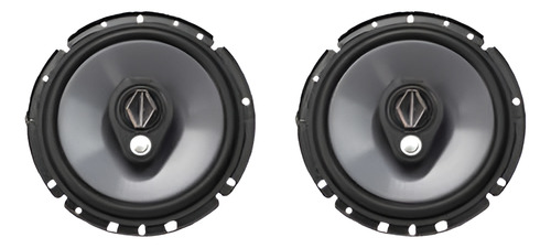 Parlantes Triaxiales Bomber Bbr 6 Pulgadas 100w Rms X2