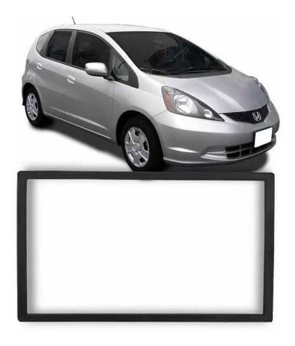 Marco Frente Adaptador 2 Din Honda Fit 2004 A 2014