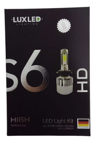 Kit Cree Led S6 H1 H3 H7 H8 H11 9006 6ta Gen 16000 L Cooler