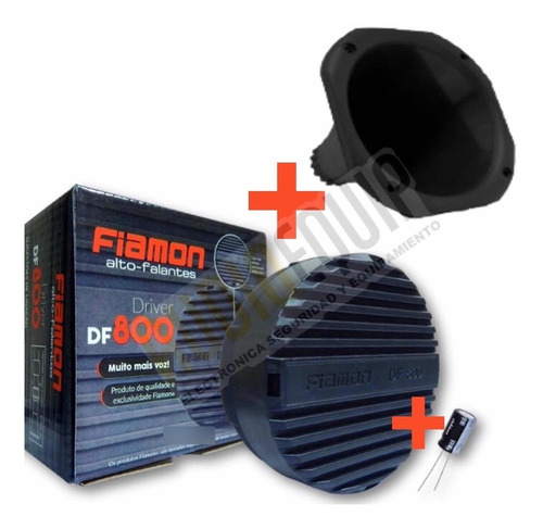 Driver Fiamon 80 Rms + Corneta + Capacitor 8 Ohms Oferta