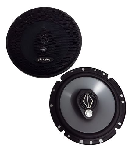 Parlante 6 Pulgadas Bomber Bbr6 C/reja 3 Vias 50w Rms Oferta