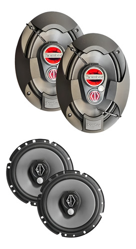 Combo Parlantes 6x9 Bomber Bbmax + Triaxial 6 Bbr Sin Reja