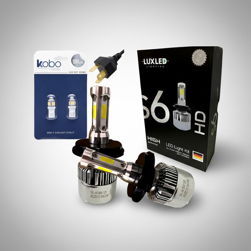 Kit Bi Led Cree S6 22000 Lm H4 + T10 De Regalo 10ma Gen