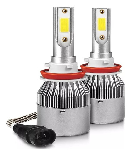 Kit Cree Led 9006 C6 Mini Sin Cooler 20000 Lumenes 6ta Gener