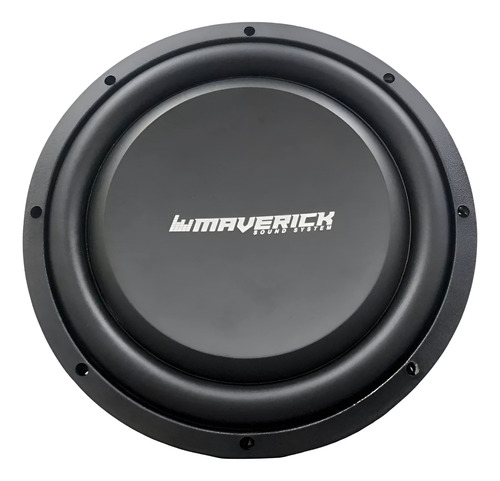 Subwoofer 12 Slim Flat Maverick Mav-flat12 Chato 400w Rms 2b