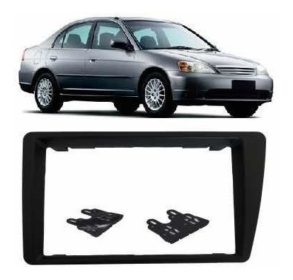 Marco Frente Adaptador Doble Din Honda Civic 2001 A 2006