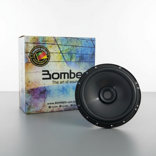 Par Parlantes Bomber 6 Pulgadas 40 Rms 4 Ohms Bbr Cono Dual