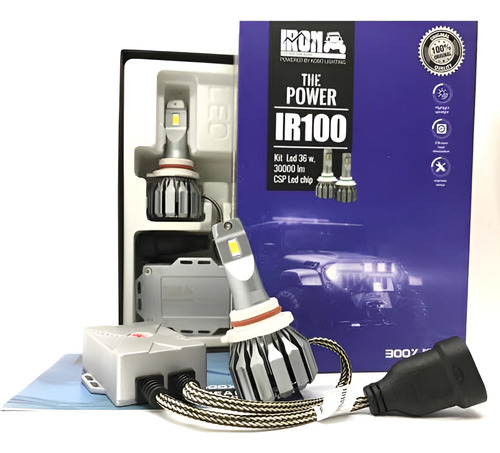 Kit Cree Led Canbus Hb4 9006 Ir100 Autos Alta Gama No Error