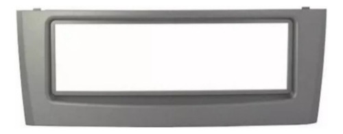 Marco Adaptador Frente Estereo 1 Din Fiat Punto Linea Plata